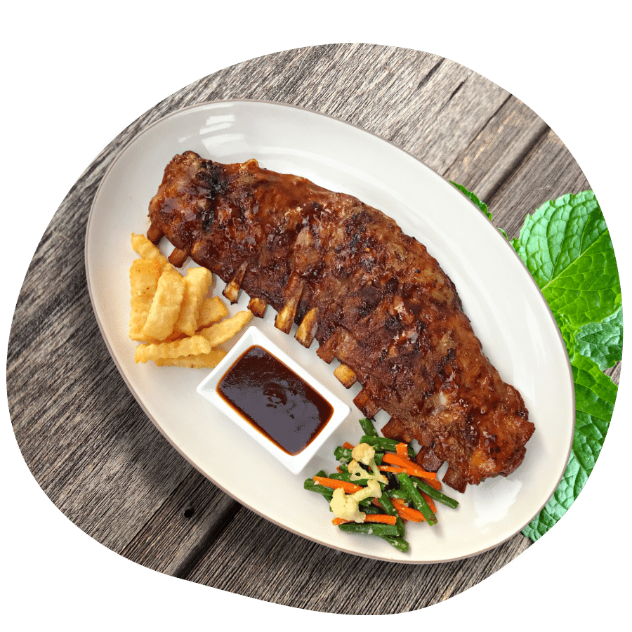 Tempat makan/Restaurant Pork Ribs, Hot Dog di Denpasar | Larzo Bali